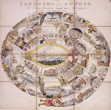 View of London, 1809. Artist: Anon