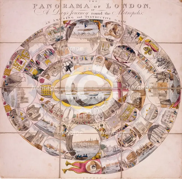 View of London, 1809. Artist: Anon
