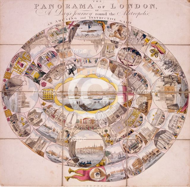 View of London, 1809. Artist: Anon