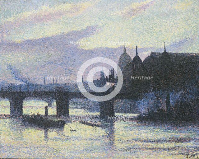 View of London (Cannon Street), 1893.