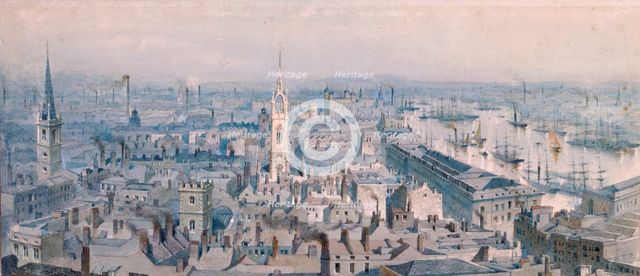 View of London Artist: Unknown