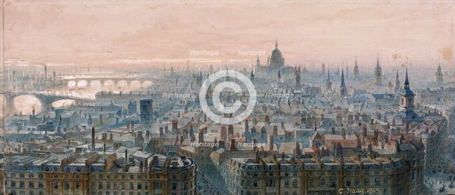 View of London Artist: Unknown