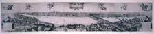 View of London from the south, 1832. Artist: Robert Martin