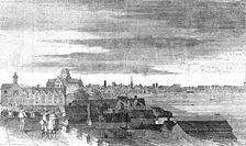 View of London from the Roof of Arundel House, [c1646], 1854. Creator: Unknown