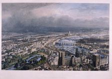 View of London from Westminster, c1850. Artist: A Appert