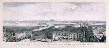 View of London from Islington, 1789. Artist: Johannes Swertner