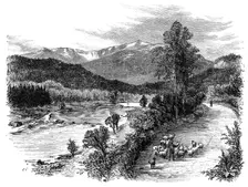 View of Lochnagar, Scotland, 1900
