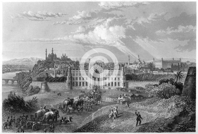 View of Lucknow, India, c1860. Artist: Unknown