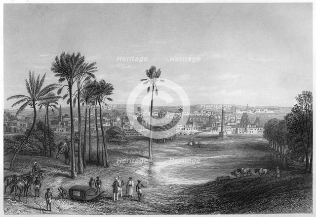 View of Madras, India, c1860. Artist: Unknown