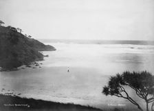 View of Main Beach, Mulgumpin, (Moreton Island), 1894. Creator: Poul C Poulsen