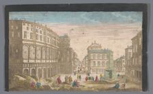 View of Marcellus's Theatre at Rome, 1745-1775. Creator: Unknown