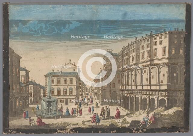View of Marcellus's Theatre at Rome, 1745-1775. Creator: Unknown.