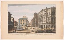 View of Marcellus's Theatre at Rome, 1750. Creator: Thomas Bowles