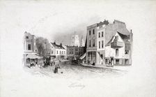 View of Mare Street, Hackney, London, c1860. Artist: Anon