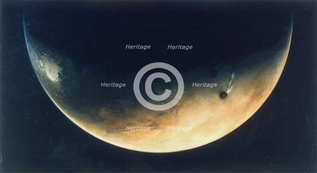 View of Mars, August 1976.  Creator: Unknown.