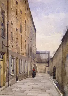 View of Marshalsea Place, Southwark, London, 1887. Artist: John Crowther