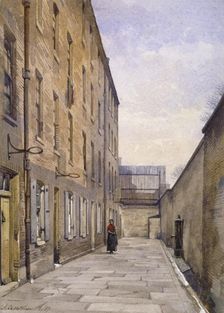 View of Marshalsea Place, Southwark, London, 1887. Artist: John Crowther