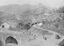 View of Maskeliya showing Adam's Peak c1890, (1910). Artist: Alfred William Amandus Plate