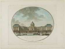 View of Mazarin College, n.d. Creator: Jean Francois Janinet