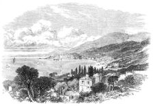 View of Mentone from the East, 1869. Creator: Unknown