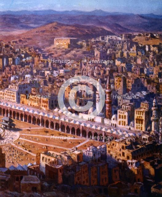 'View of Mecca', 1918. Artist: Etienne Dinet