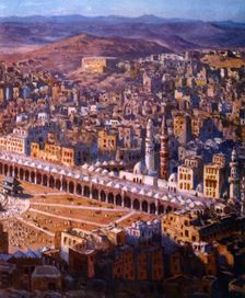 View of Mecca 1918. Artist: Etienne Dinet