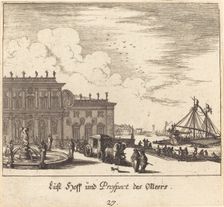 View of Meers, 1681. Creator: Melchior Küsel