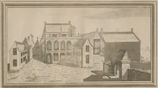 View of Minster Lovel Priory in the County of Oxford 1784
