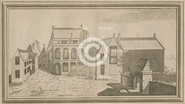 'View of Minster Lovel Priory in the County of Oxford', 1784. Artist: Unknown.