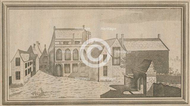 'View of Minster Lovel Priory in the County of Oxford', 1784. Artist: Unknown.