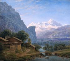 View of Mont Blanc, 1813