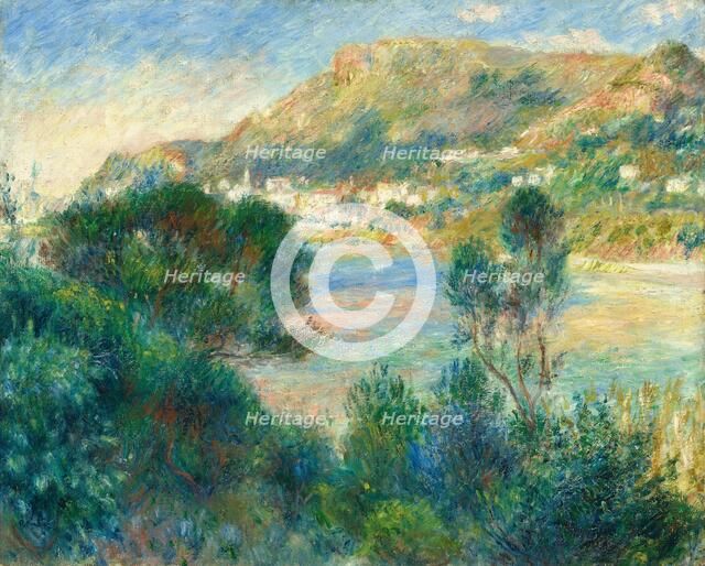 View of Monte Carlo from Cap Martin, c. 1884. Creator: Pierre-Auguste Renoir.