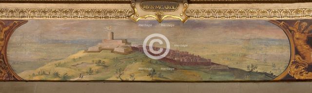 View of Montecarlo, 1557-1558. Artist: Vasari, Giorgio (1511-1574)