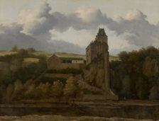 View of Montjardin Castle. Creator: Allart van Everdingen