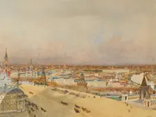 View of Moscow, 1898. Artist: Kopallik, Franz (1860-1931)