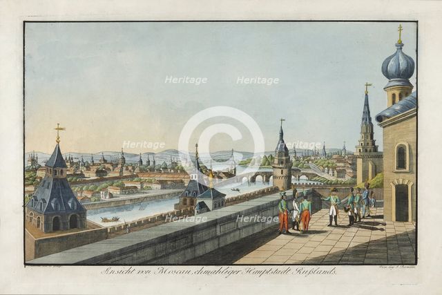 View of Moscow, 1809.