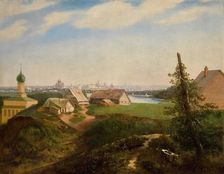 View of Moscow. Creator: Savrasov, Alexei Kondratyevich (1830-1897)