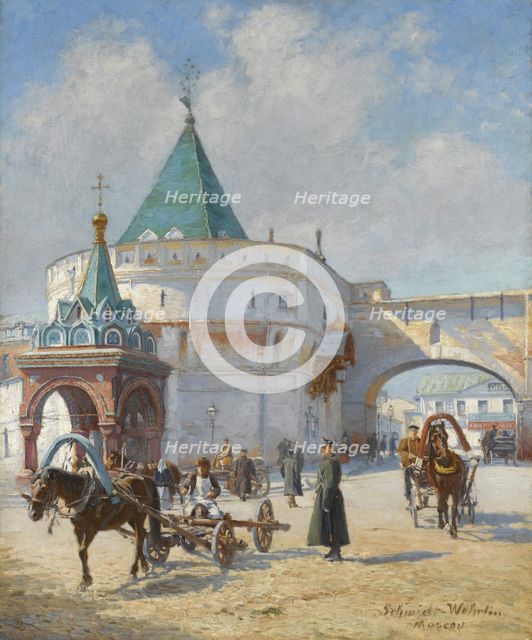 View of Moscow. Artist: Schmidt-Wehrlin, Émile (1890-1925)