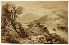 View of Mountain Lake, n.d. Creator: James Robertson