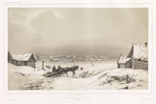 View of Mozhaysk on January 31, 1840, 1842. Creator: Adam, Jean-Victor Vincent (1801-1867)