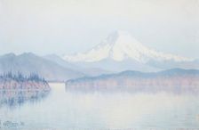 View of Mt. Rainier (image 2 of 2), 1886. Creator: Grafton Tyler Brown