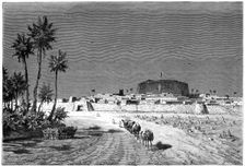 View of Murzuk c1890. Artist: Barbant