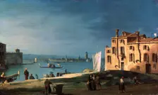 View of Murano from the Island San Pietro di Castello 18th century. Artist: Canaletto