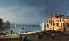 View of Murano from the Island San Pietro di Castello 18th century. Artist: Canaletto