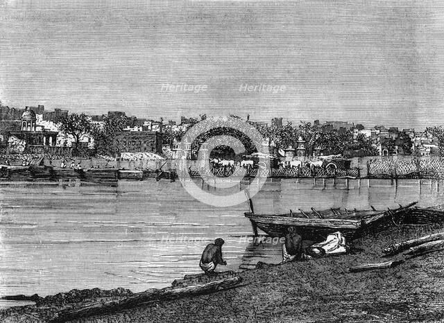 'View of Muttra', c1891. Creator: James Grant.