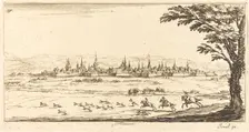 View of Nancy, in or after 1635. Creator: Unknown
