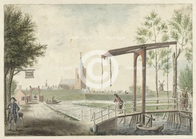 View of Naarden, 1792. Creator: Jacob Bolten.