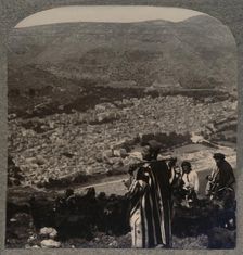 View of Nablus c1900
