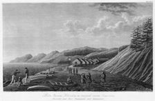 View of Nadezhda Bay in the Northern Part of Sakhalin Island, 1813. Creator: Koz'ma Vasil'evich Chesky