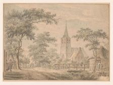 View of Nederlangbroek, 1787. Creator: Unknown